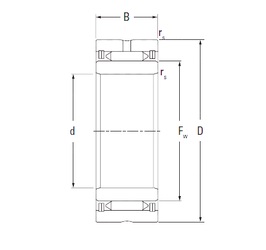 Bearing NA3040