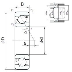 Bearing 7024