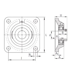 Bearing PCJY1-1/4