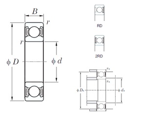 Bearing 63/32-2RD