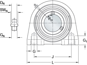 Bearing SYFJ 40 TF