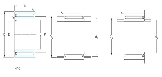 Bearing NAO30x47x16