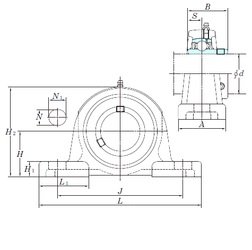 Bearing UCPX12