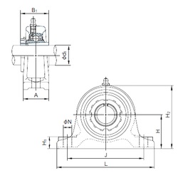 Bearing UKIP318+H2318