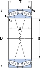 Bearing BT2B 332626/HA7