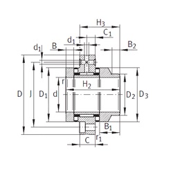 Bearing ZARF1762-L-TV