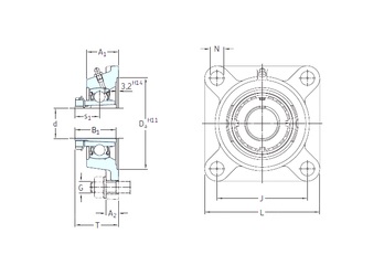 Bearing FYJ 35 KF+H 2307