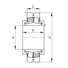 Bearing 222SM300-MA