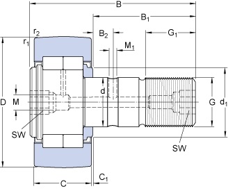 Bearing NUKR 52 A