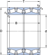 Bearing BT4B 334126 G/HA1VA901