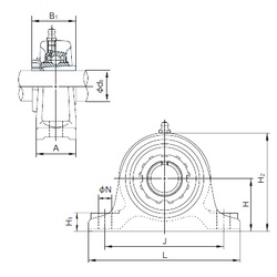 Bearing UKIP211+H2311
