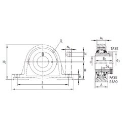 Bearing RASE70