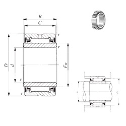 Bearing NA 4910UU