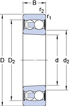 Bearing 2307 E-2RS1KTN9
