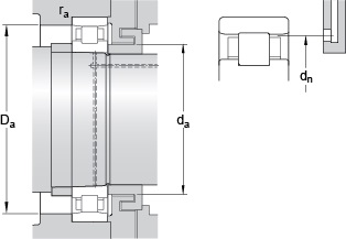 Bearing N 1021 KTN9/HC5SP