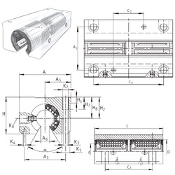 Bearing KTSO25-PP-AS