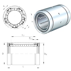 Bearing KBS20-PP-AS