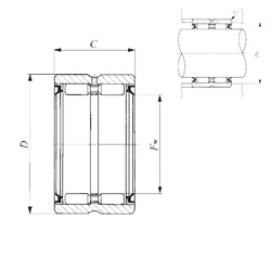 Bearing GBR 283720 UU