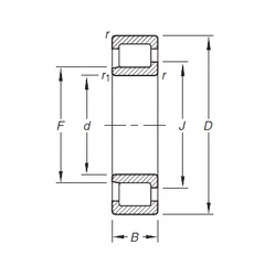 Bearing NJ2204E.TVP