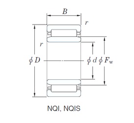 Bearing NQIS25/22