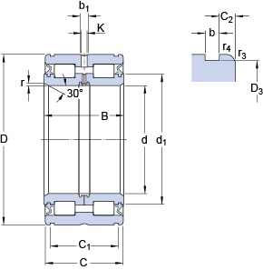Bearing NNF 5020 ADA-2LSV