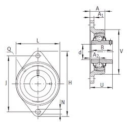 Bearing RCJTY35-JIS