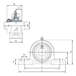 Bearing UGP208