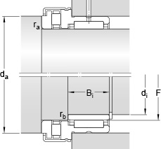 Bearing NKXR 25 Z