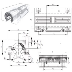 Bearing KTSOS30-PP-AS