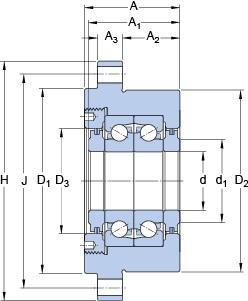 Bearing FBSA 208/DF