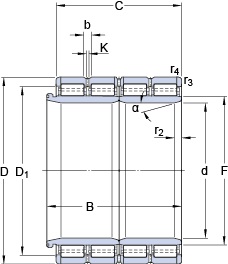 Bearing BC4-8012/HA4
