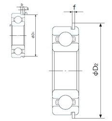 Bearing 6004NR