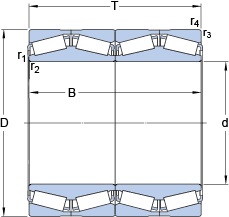 Bearing BT4-8114 E/C700