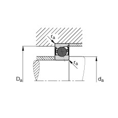 Bearing HCB7007-C-2RSD-T-P4S
