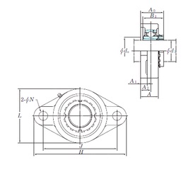 Bearing UKFL307