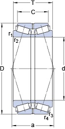 Bearing BT2B 332823/HA1