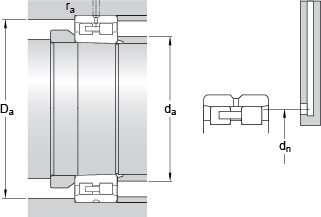 Bearing NN 3038 K/SPW33