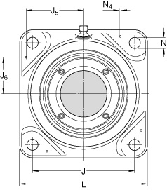 Bearing FYNT 75 F