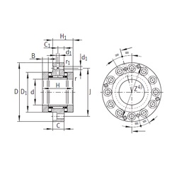 Bearing ZARF1560-TV