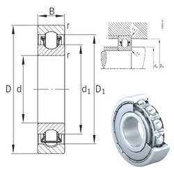 Bearing BXRE001-2Z