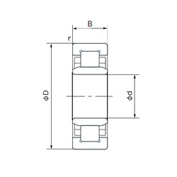 Bearing NU316T