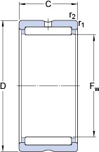 Bearing NK 24/20