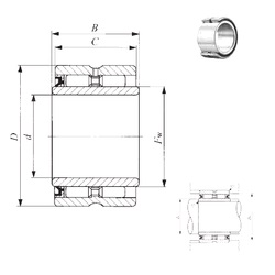 Bearing GBRI 406028 U
