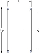 Bearing K 42x47x17