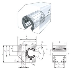 Bearing KGSC30-PP-AS