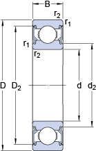 Bearing E2.6304-2RSH