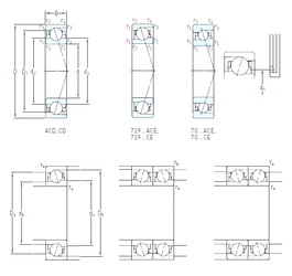 Bearing 7007 CD/P4A