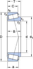 Bearing LM 742747 A/710