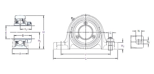 Bearing SY 40 PF