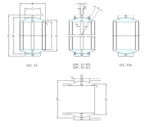 Bearing GEG125ES
